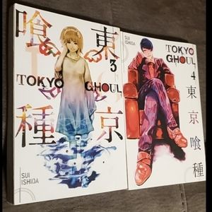 Tokyo Ghoul by Sui Ishida Manga Set 3 & 4